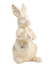 15in Foil Paper Bunny Holding Egg | Marshalls
