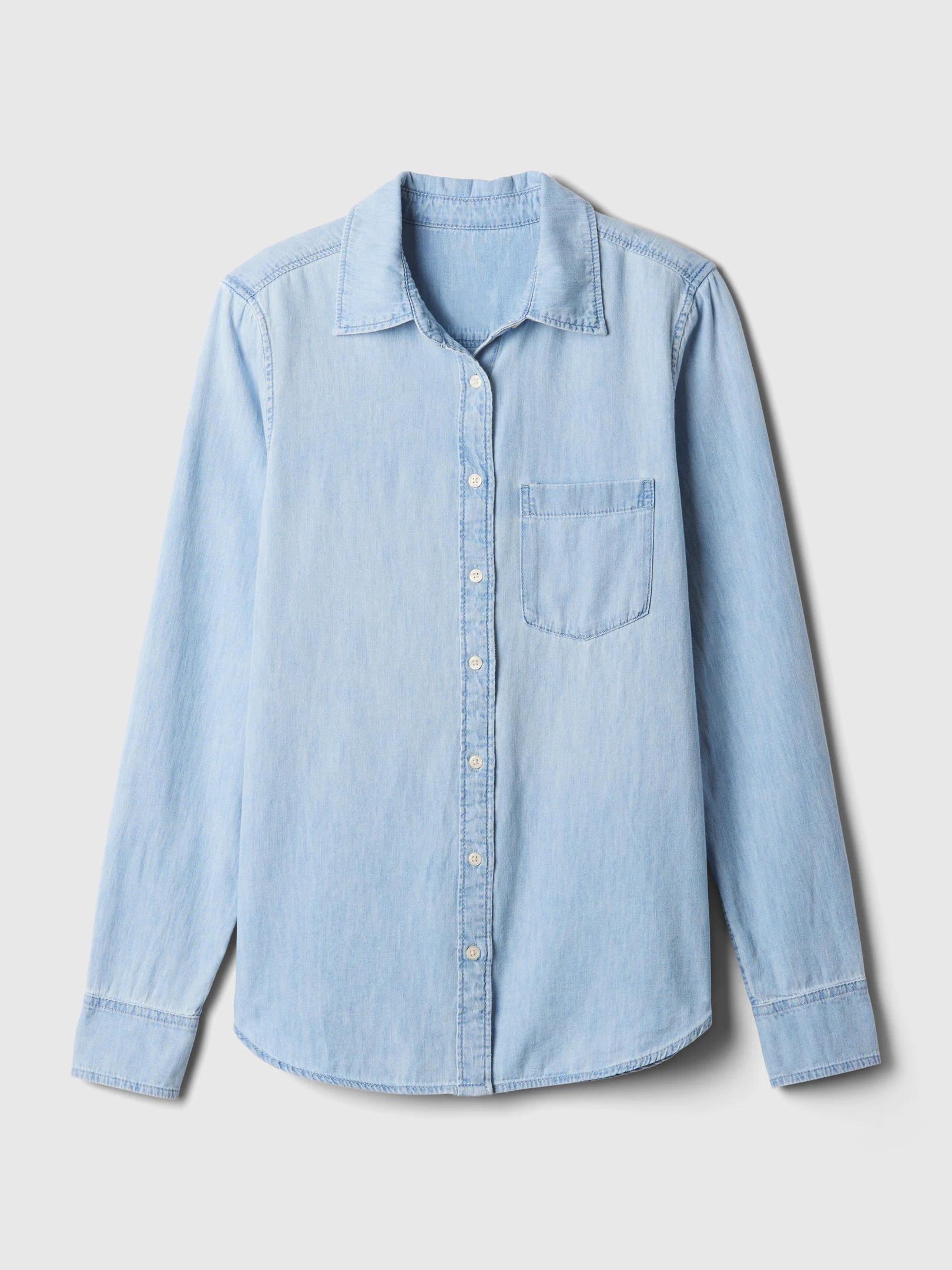 Organic Cotton Denim Classic Shirt | Gap (US)
