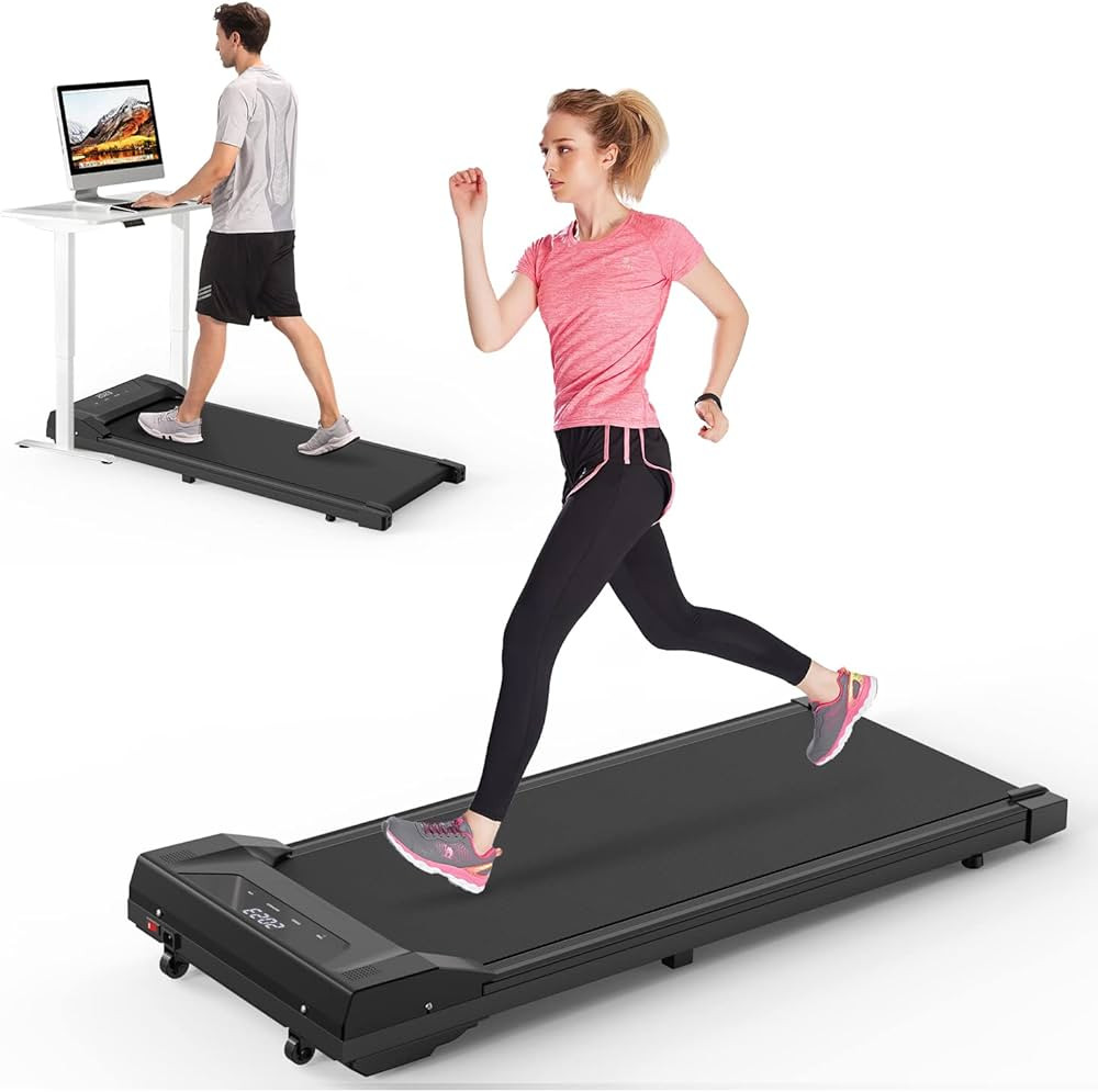Walking Pad Under Desk Treadmill 2 in 1 Treadmills for Home Office Desk Treadmill for Walking Jog... | Amazon (US)