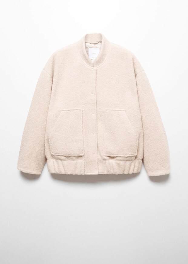 Oversized bomber jacket | MANGO (US)