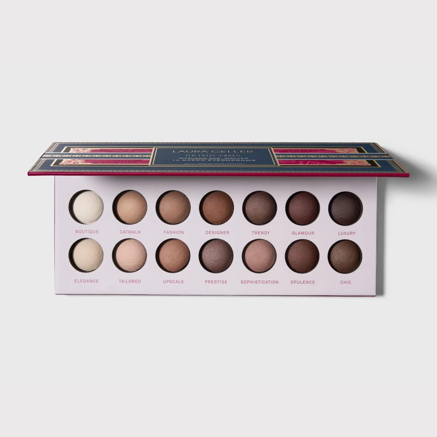 The Delectables 14 Multi-Finish Baked Eyeshadows: Madison Ave. Mattes | Laura Geller