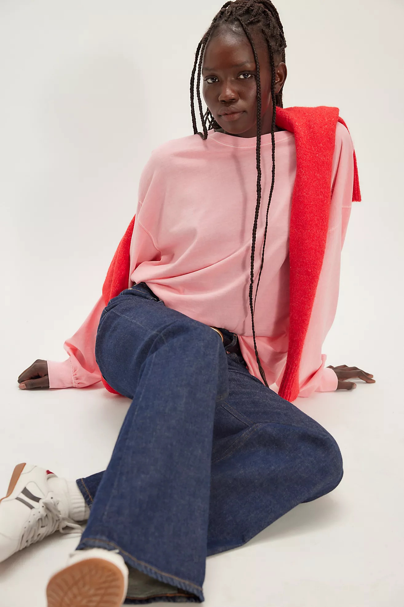 We The Free Perfect Oversized Long Sleeve Top | Free People (Global - UK&FR Excluded)