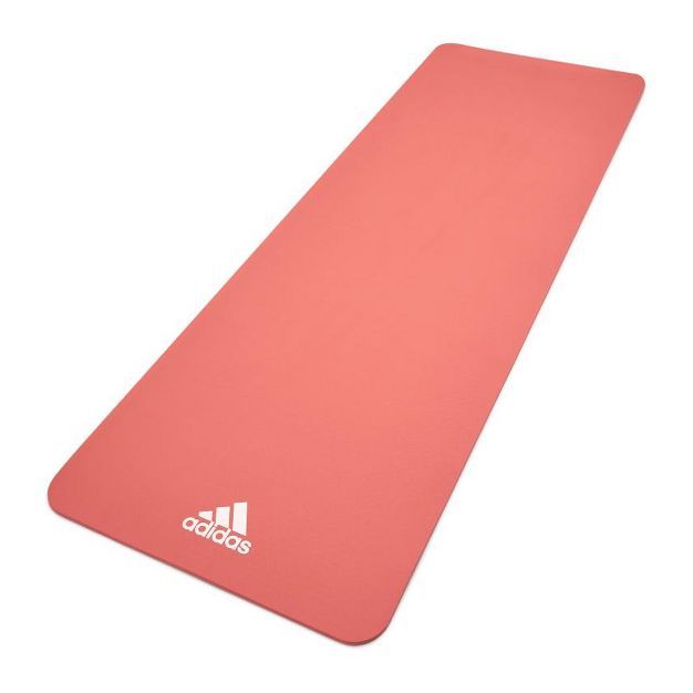 Adidas ADYG-10100PK Universal Exercise Roll Up Slip Resistant Fitness Pilates and Yoga Mat, 8mm T... | Target