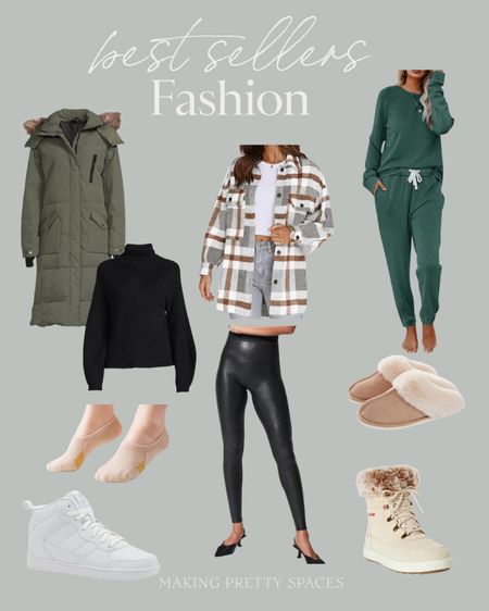 Shop the 2022 fashion best sellers!
Amazon, Walmart, shacket, winter coat, Spanx, lounge wear, slippers, socks, boots, shoes

#LTKshoecrush #LTKstyletip #LTKSeasonal