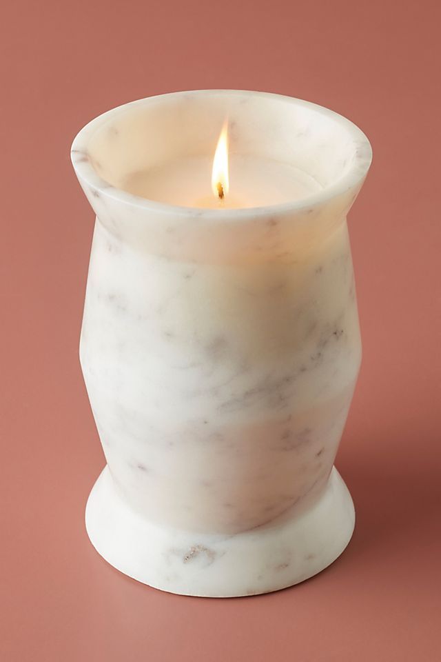Alasdair Marble Candle | Anthropologie (US)