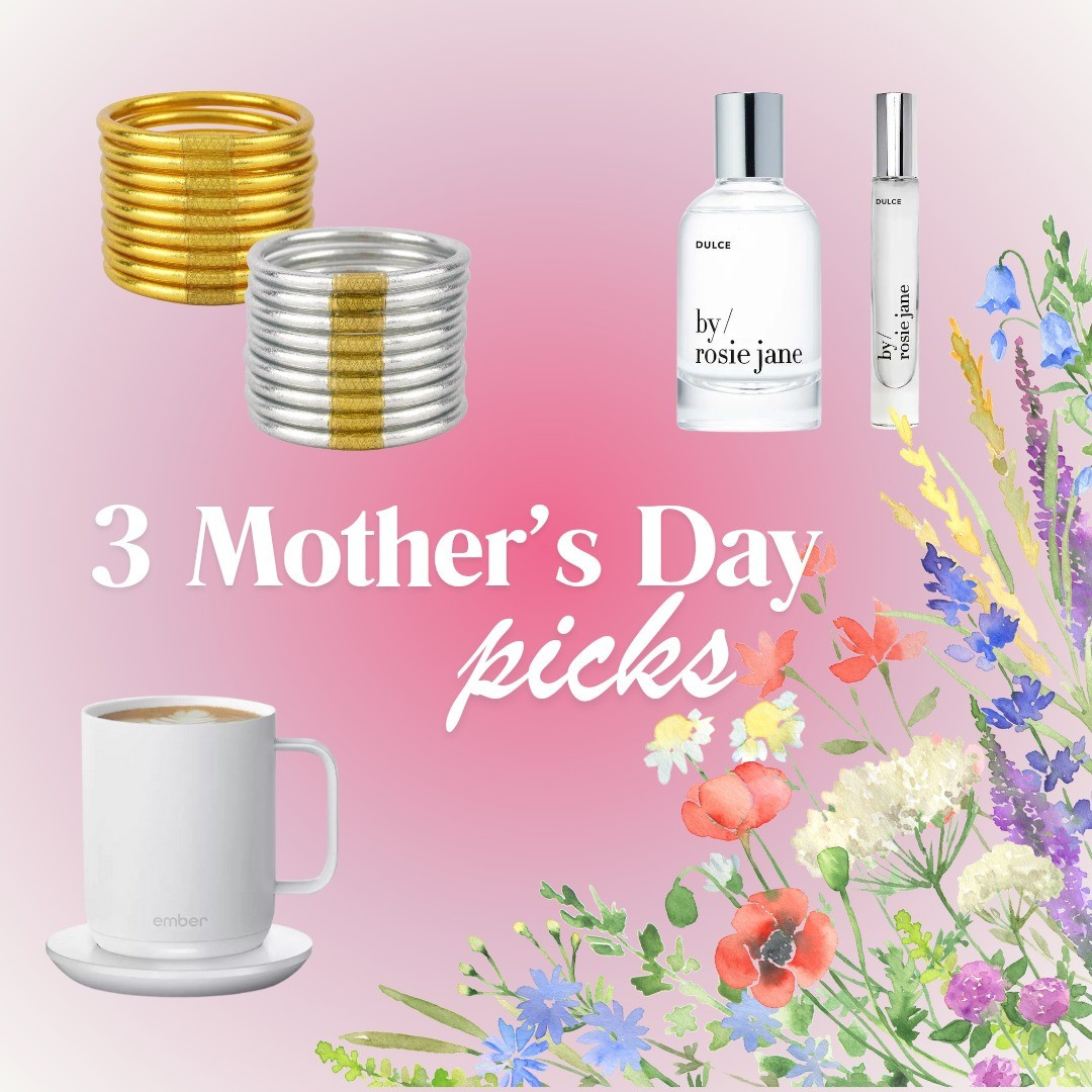Three everyday favorites that you can't go wrong with! Perfect gifts for the Mom in your life ❤️ #mothersday #giftguide #budhagirl #awb #rosiejane #dulce #ember #embercoffemug 

#LTKGiftGuide #LTKfindsunder100