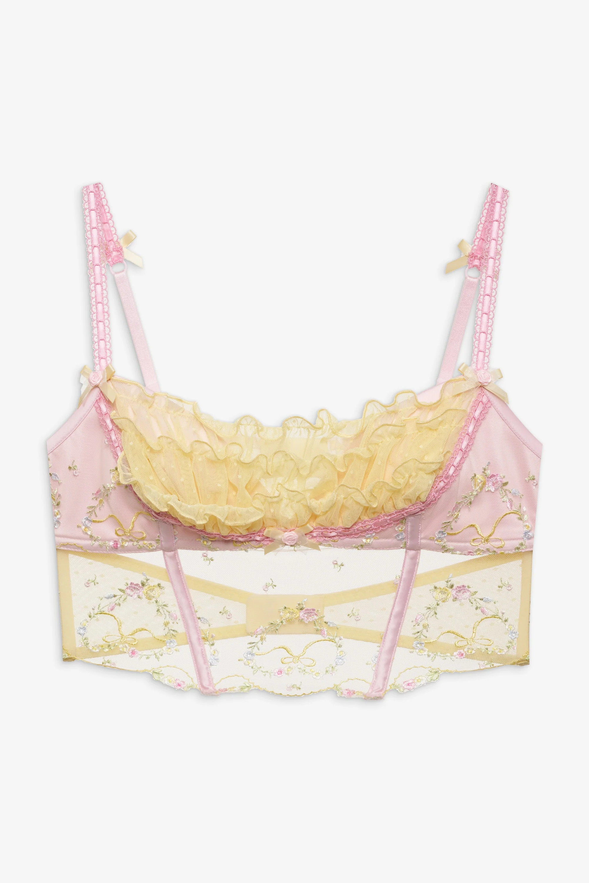 Sunny Bouquet Bustier | For Love & Lemons