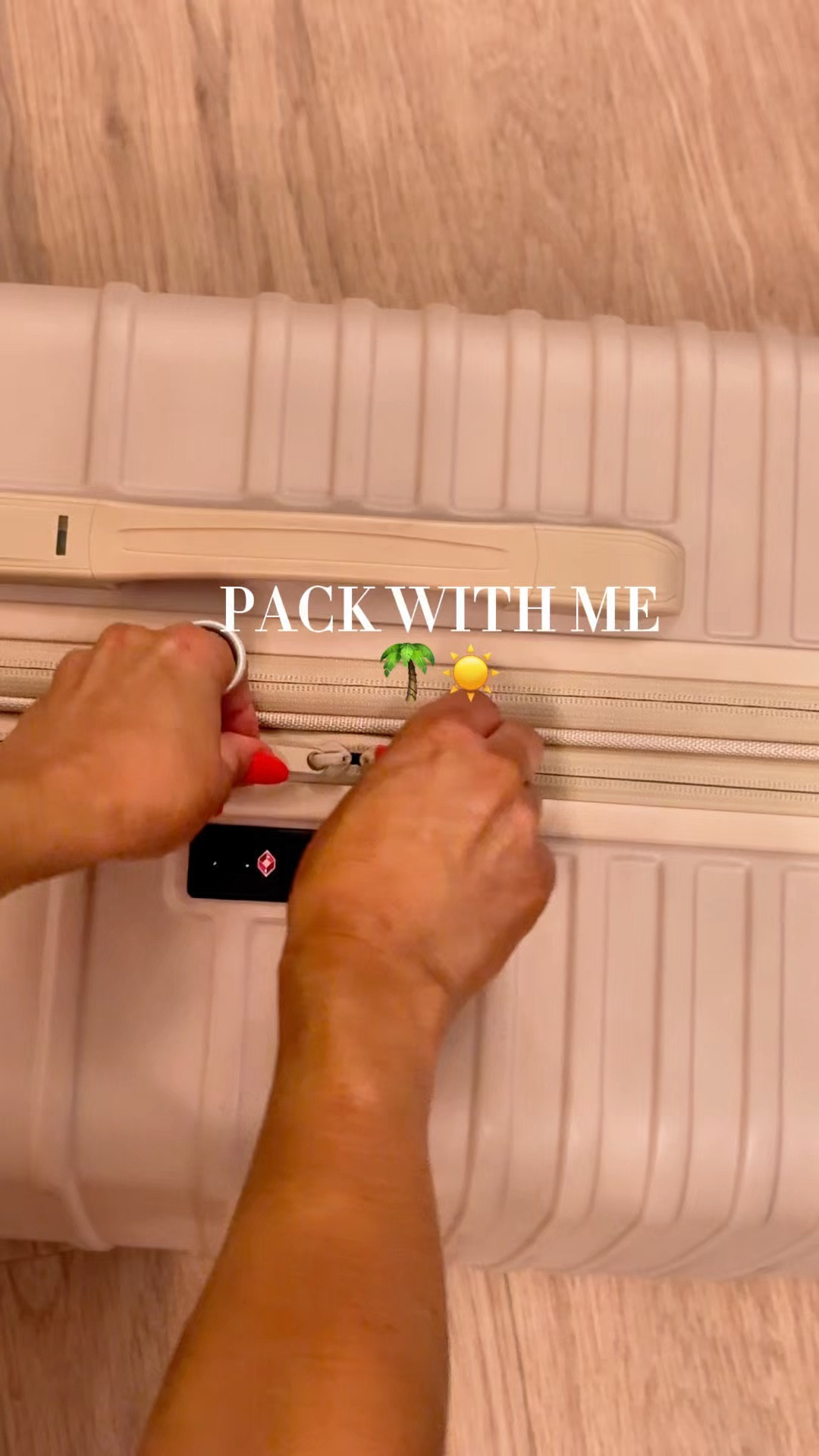 Pack with me for vacation 
Going on spring break with my boys☀️♥️
@beistravel 
Spring break, vacation outfits beach, asmr

#LTKdayinmylife #LTKTravel