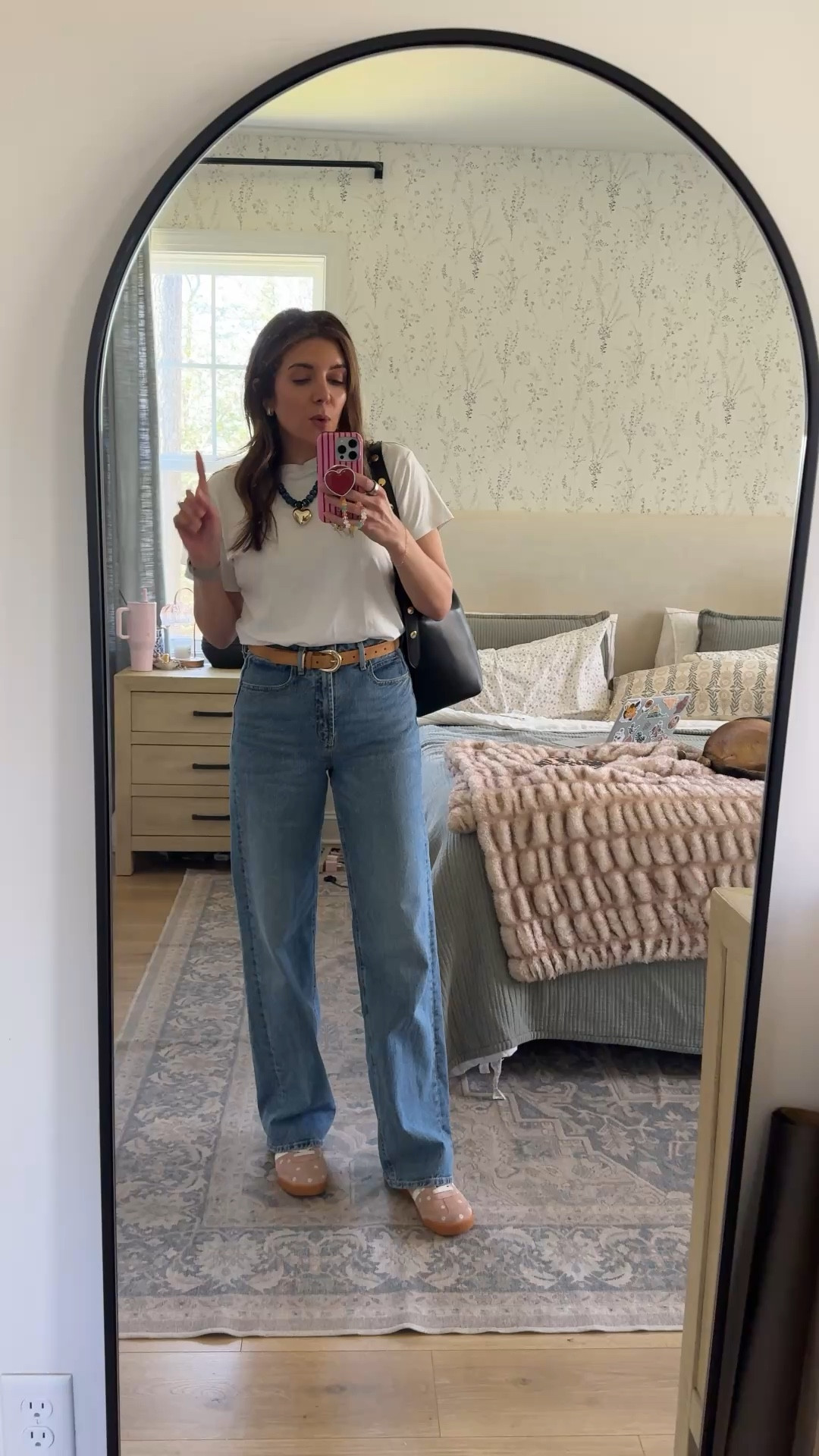 50% off our favorite jeans!! I’m 5’7” in a size 2 long. 

#LTKTall #LTKOver40 #LTKSaleAlert