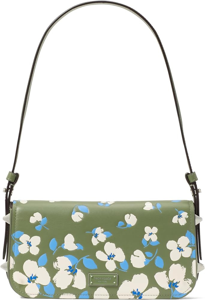 kate spade new york Liv Denim Suede Small East West Shoulder | Amazon (US)