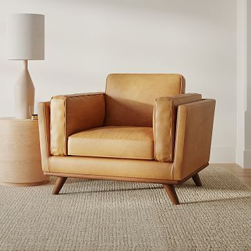 Zander Leather Chair | West Elm (US)