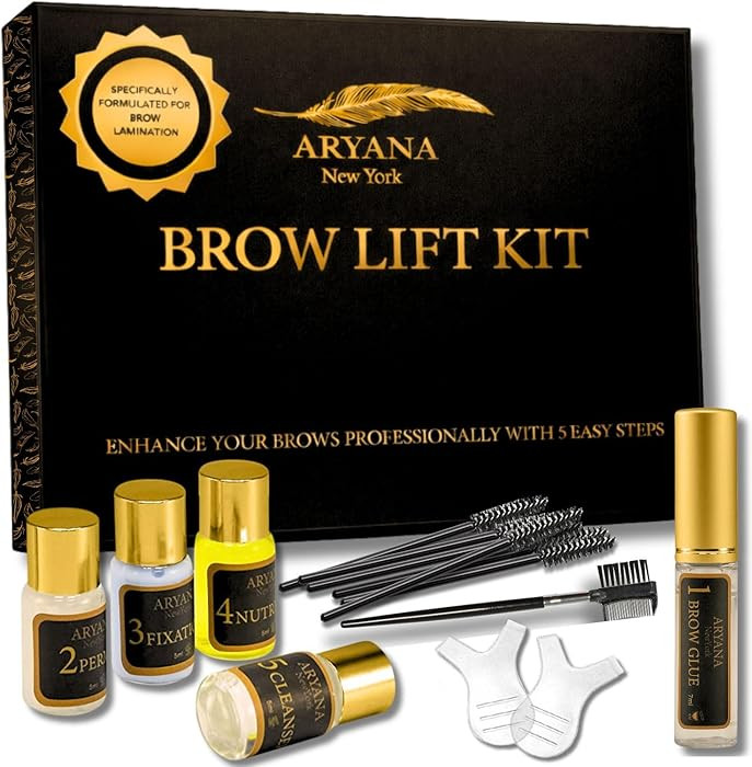 ARYANA NEW YORK Eyebrow Lamination Kit | Brow Lift Kit | At Home DIY Brow lamination | Instant Pr... | Amazon (US)