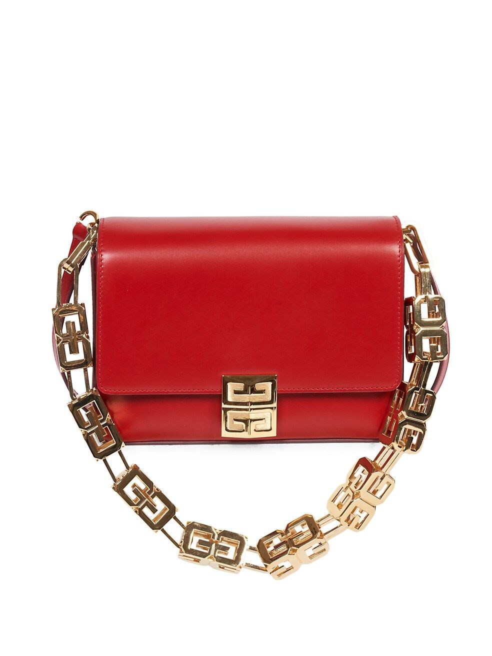 Givenchy Cube Chain Leather Crossbody Bag | Saks Fifth Avenue