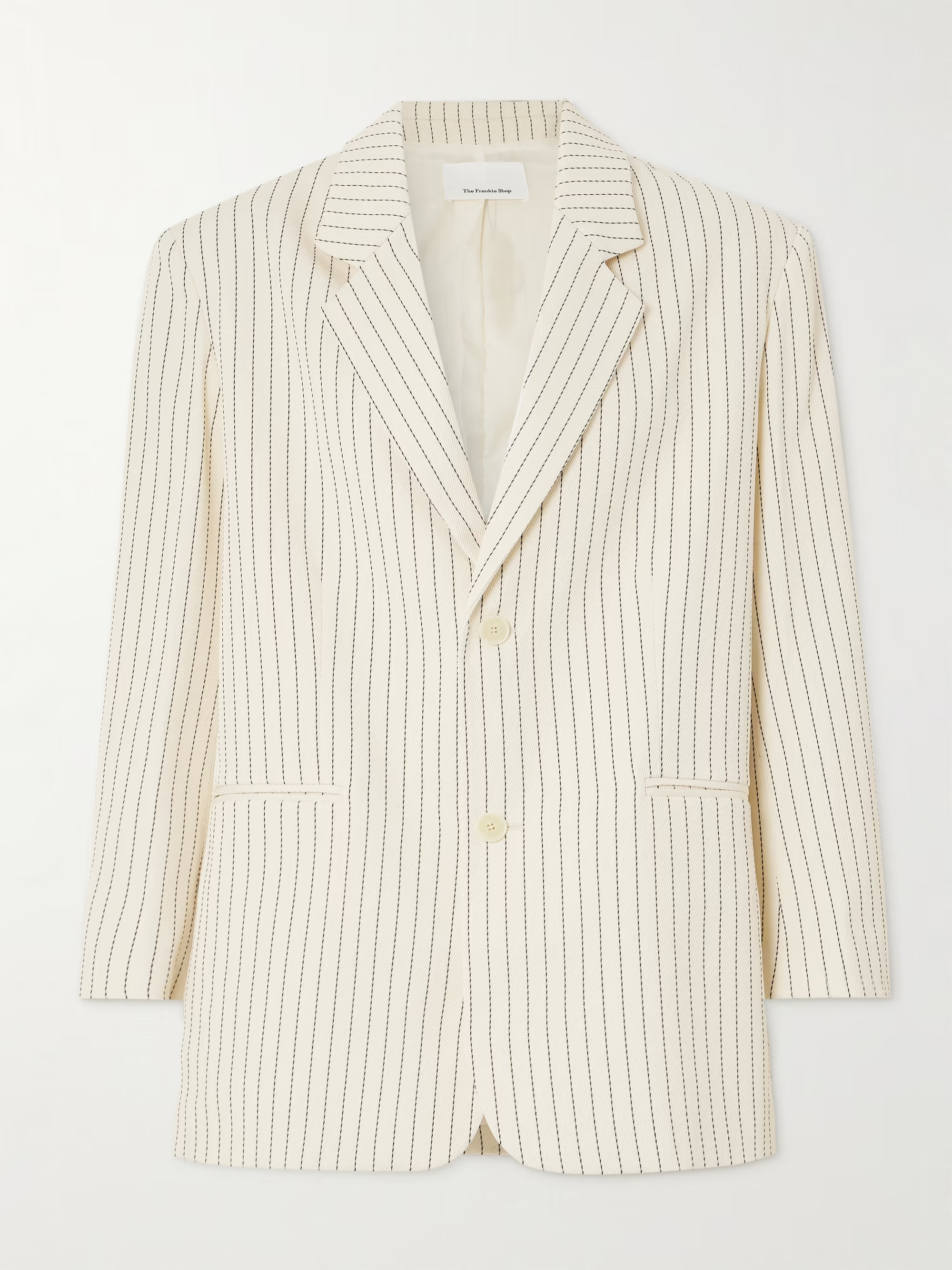 Aiden pinstriped twill blazer | NET-A-PORTER (US)