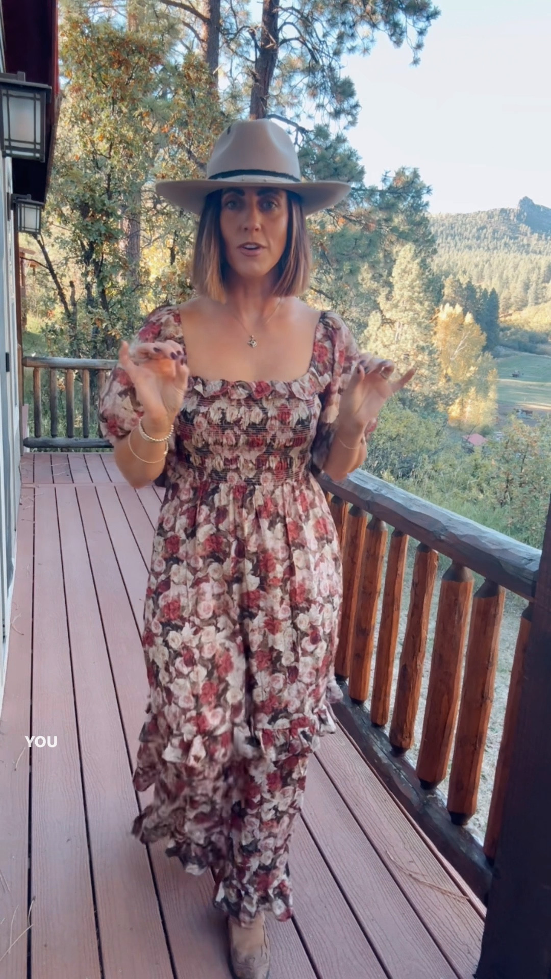 The perfect fall dress! 🍁🍂 now 50% off!!

The dress I wore for our fall family photos on the ranch! So gorgeous with puff sleeves, ruffle detail, stunning neckline, and a muted floral pattern! It is also lined! 

** Wearing size extra small

Family photo outfit 

#FallDress #FloralDress #MaxiDress #FallFamilyPhotoOutfit #FallPhotoDress #FamilyPhotoShoot #FallPhotosSession #FashionOver40 #Momstyle #familyphotooutfit

#LTKOver40 #LTKFamily #LTKSaleAlert