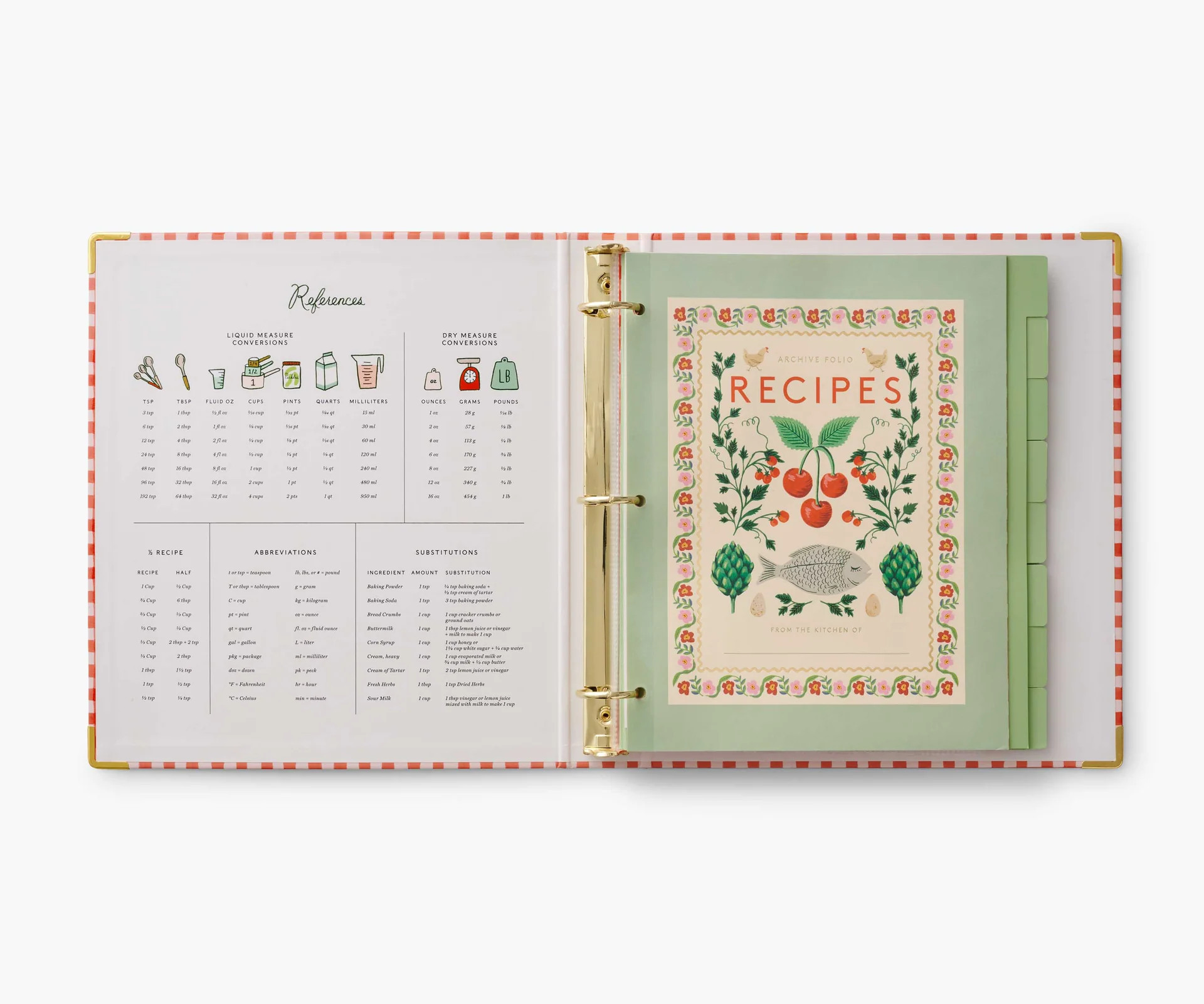 Recipe Binder - Cherry Farm | Rifle Paper Co.