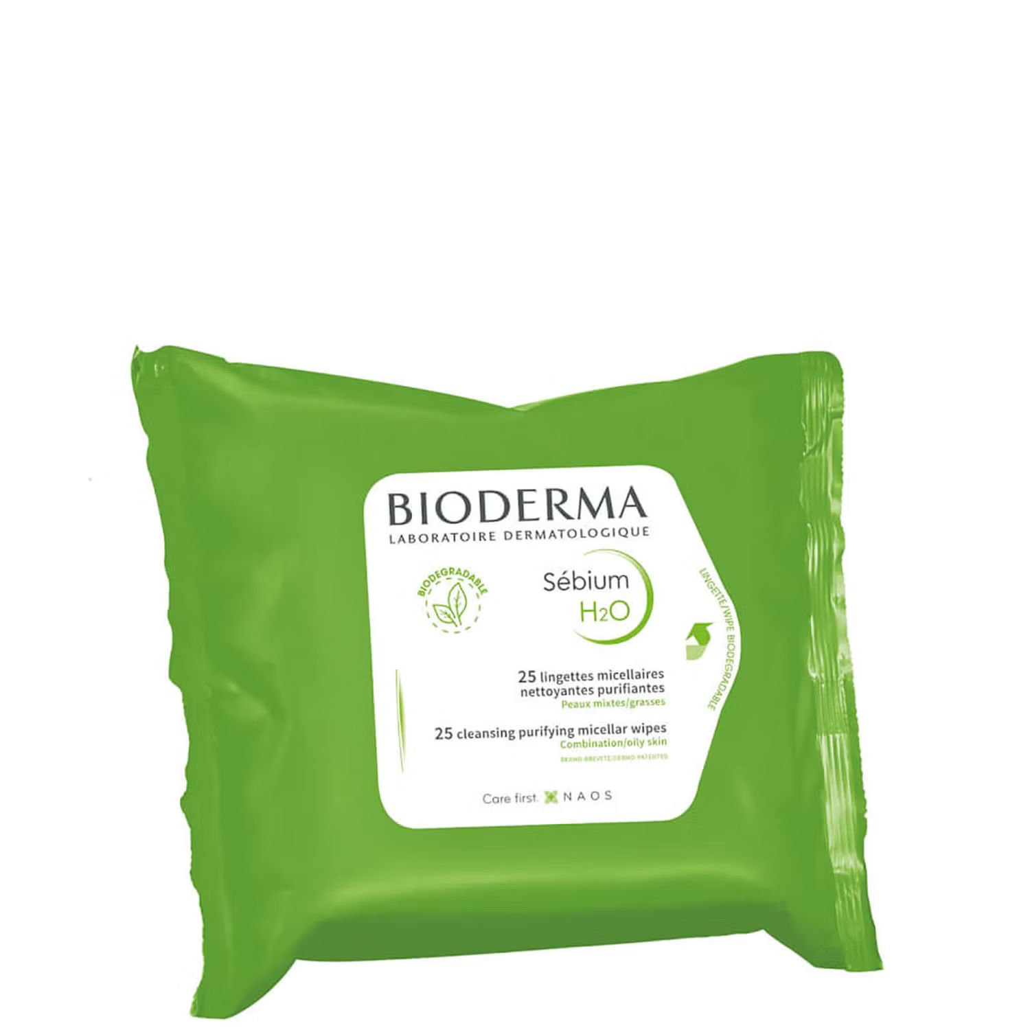 Bioderma Sébium H2O Micellar Wipes (25 count) | Dermstore