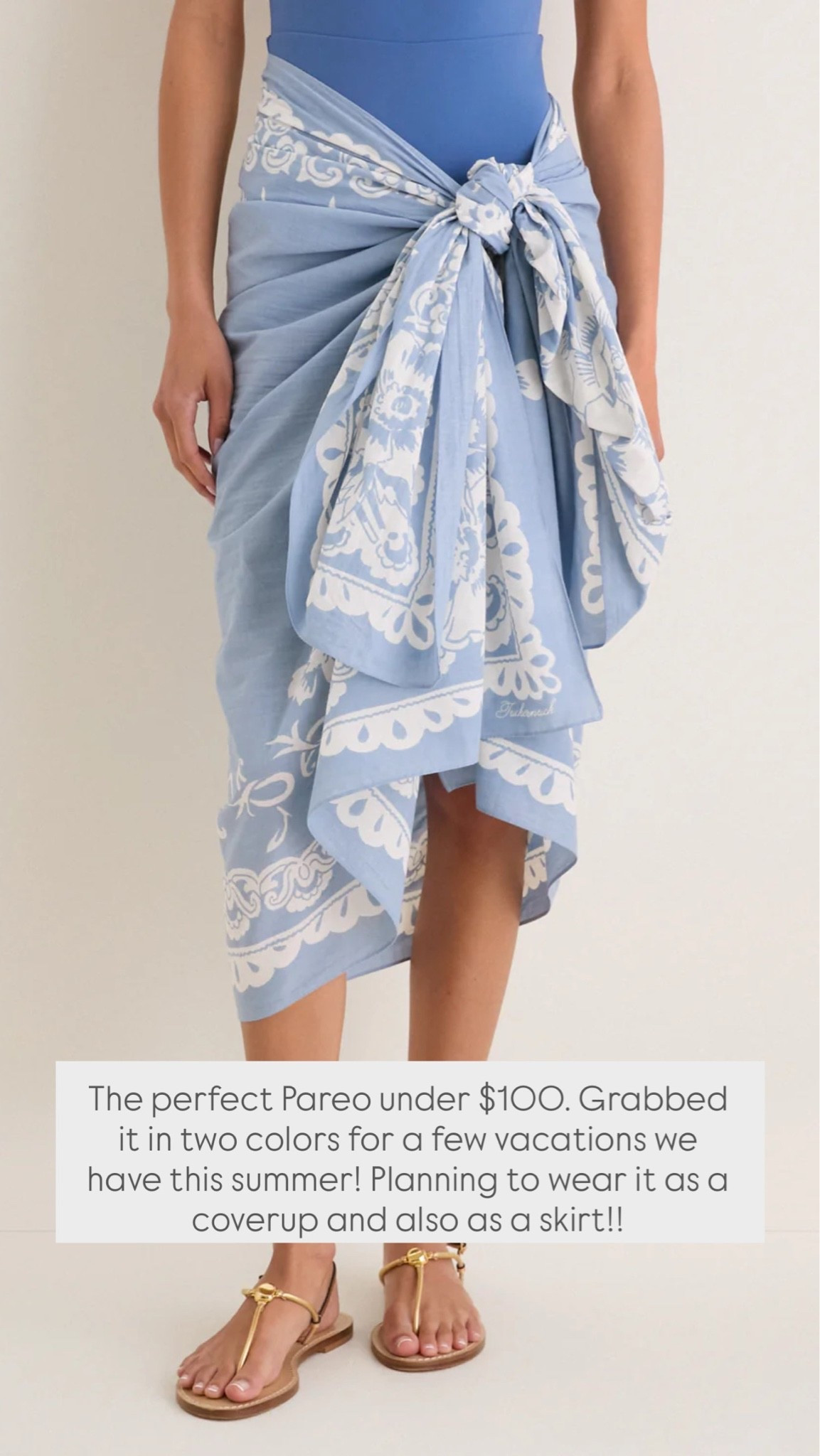 The perfect Pareo under $100. Grabbed it in two colors for a few vacations we have this summer! Planning to wear it as a coverup and also as a skirt!!

#LTKootd #LTKdayinmylife #LTKSeasonal