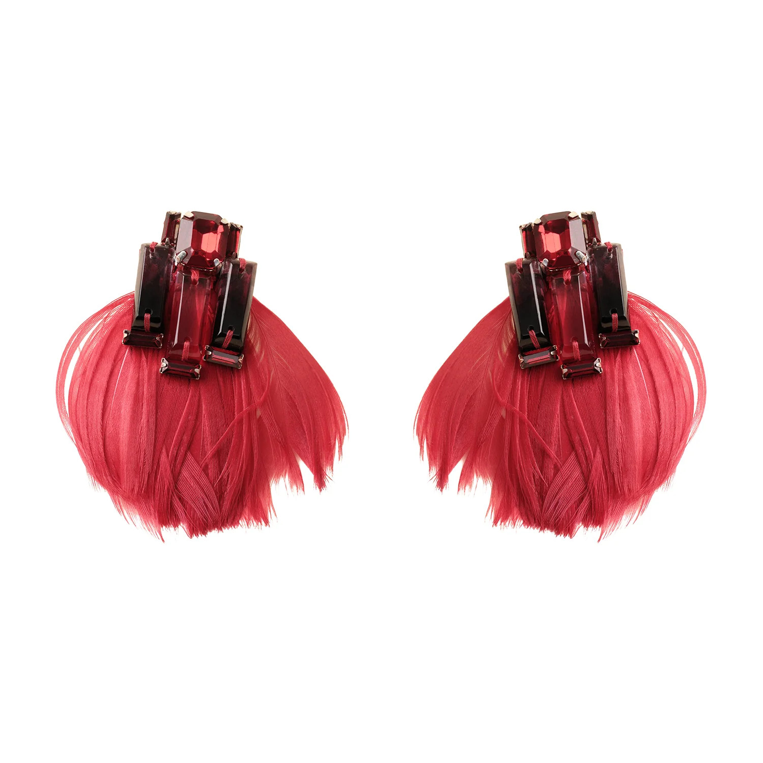 Nora Feather Earrings | Mignonne Gavigan