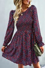 'Kaelie' Long Sleeve Floral Midi Dress (4 COLORS) | Goodnight Macaroon