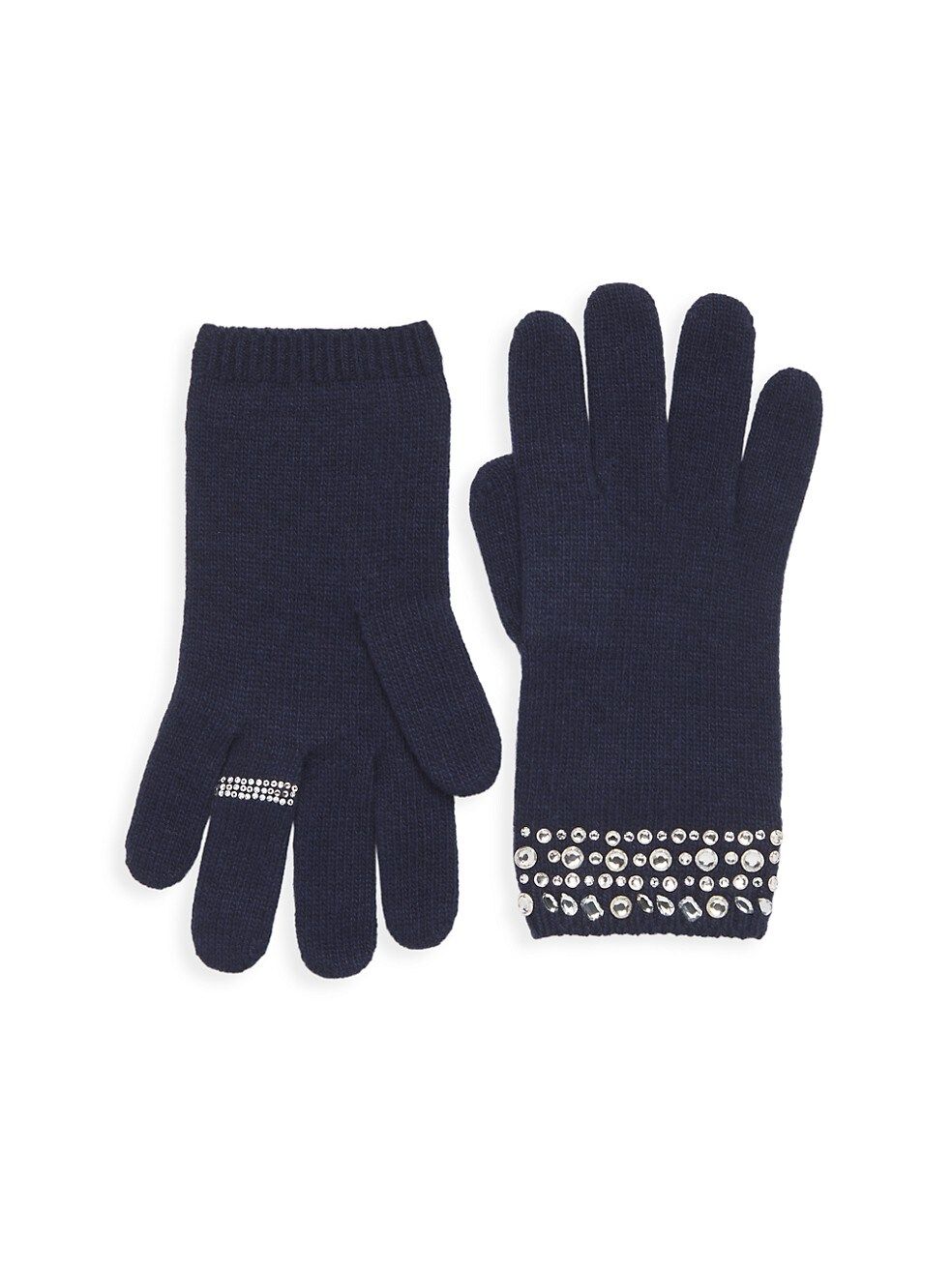 Carolyn Rowan x Stephanie Gottlieb Crystal-Embellished Gloves | Saks Fifth Avenue