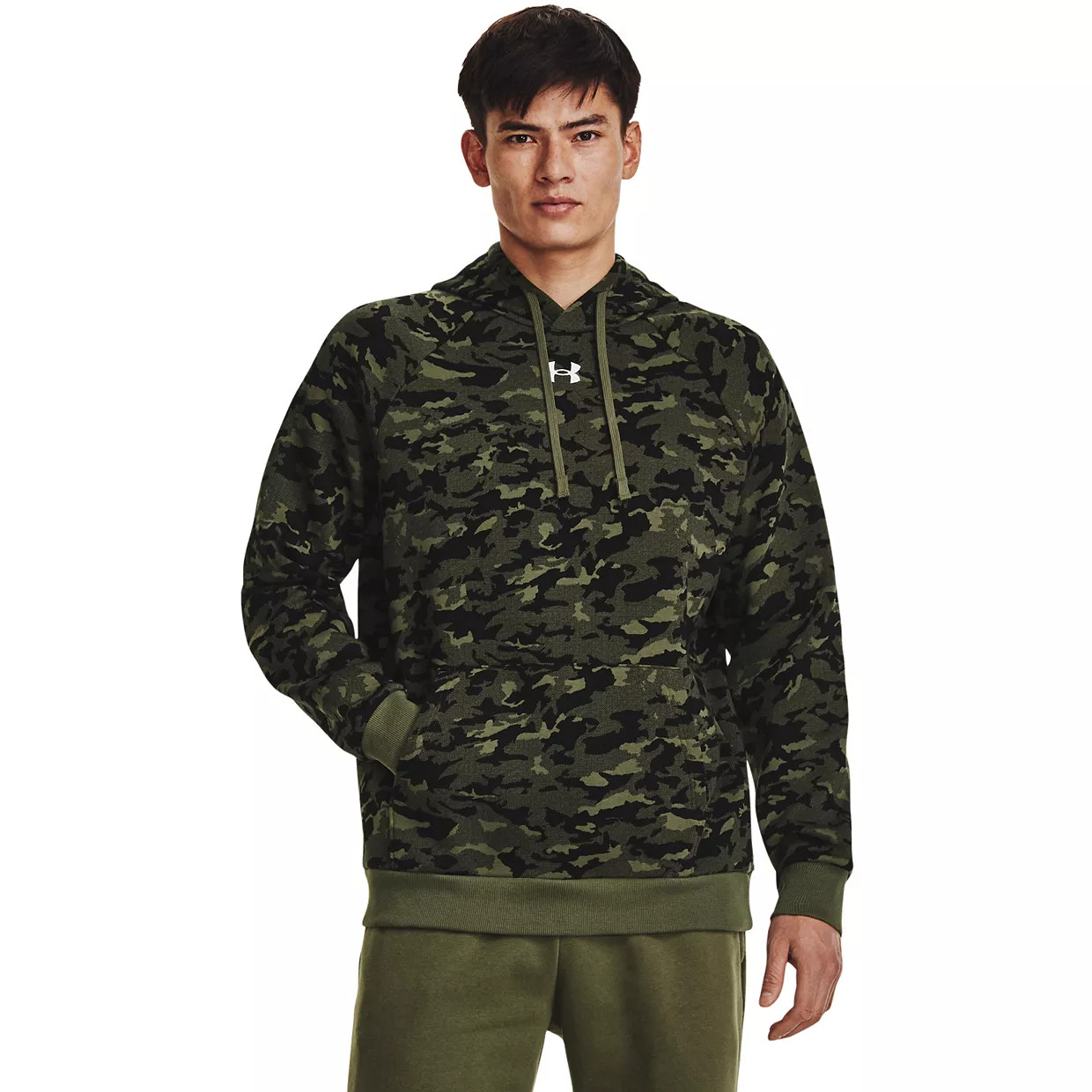 Men's Under Rival Fleece Camo Hoodie | Kohl's