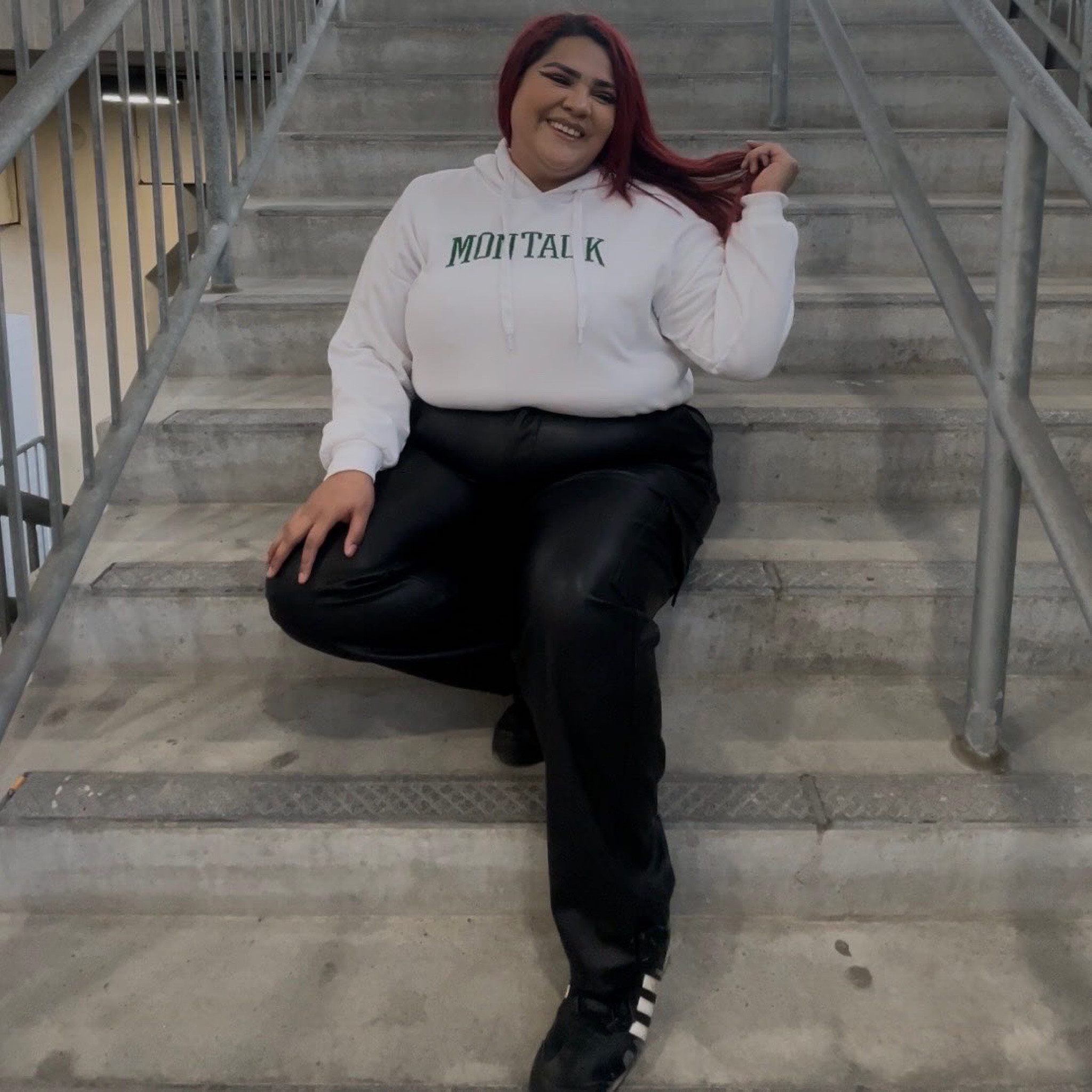 Wearing a 2X in both the pants and hoodie

#LTKunder50 #LTKfit #LTKcurves