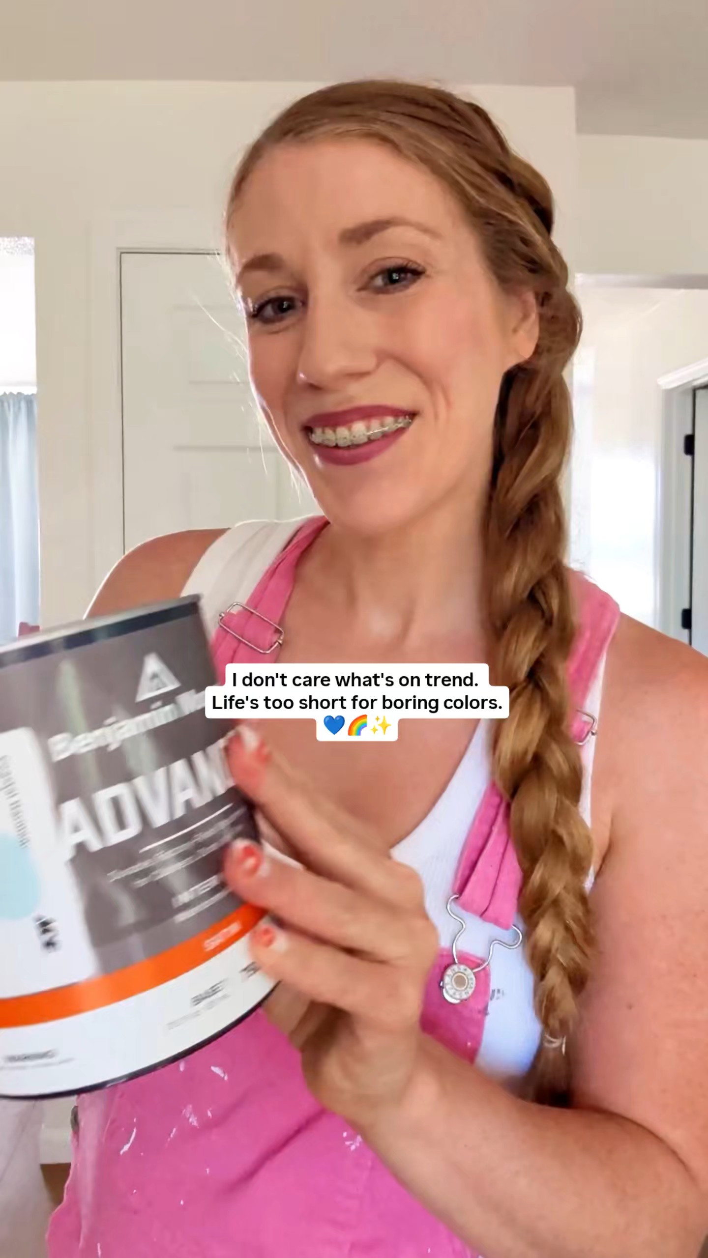 The color is Benjamin Moore Coastal Harmony! Linking the knob, hinges, and my fav overalls! 

#LTKdayinmylife #LTKHome #LTKvlog