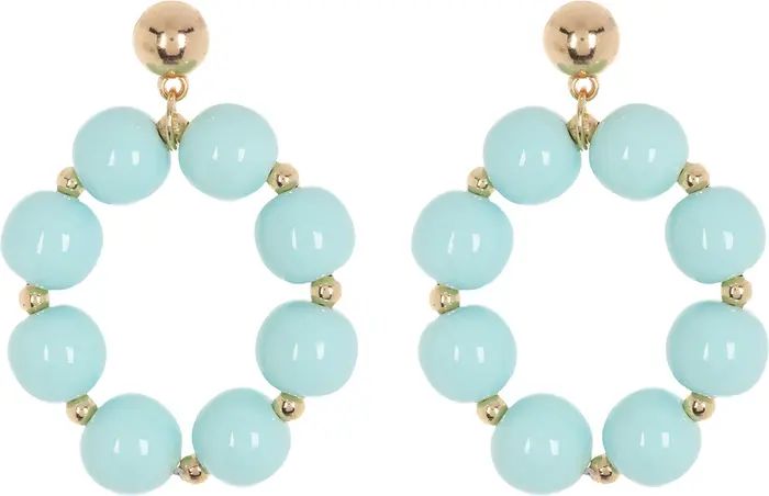 AREA STARS Turquoise Beaded Earrings | Nordstromrack | Nordstrom Rack