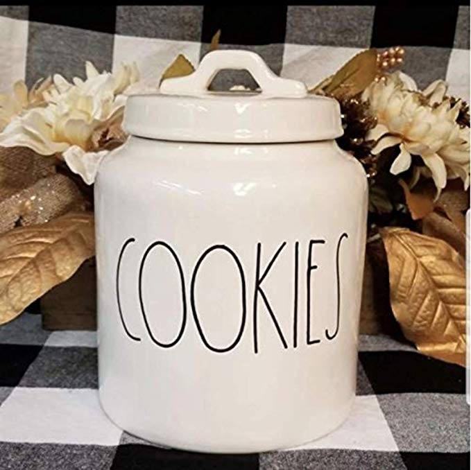 Rae Dunn Magenta COOKIES LL Canister | Amazon (US)