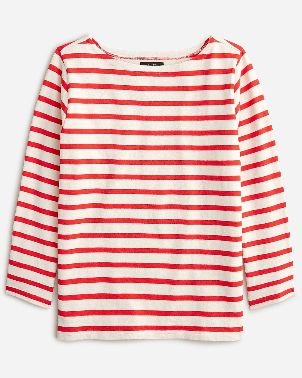 Classic mariner boatneck T-shirt in stripe | J.Crew US