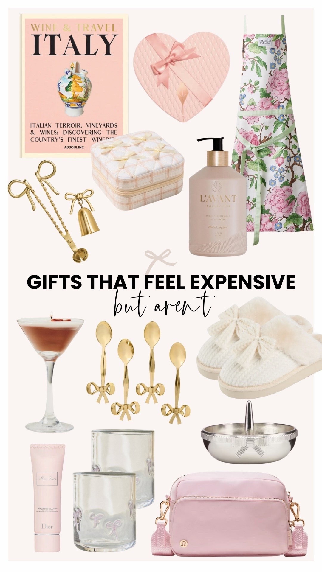 Gifts that feel expensive but aren’t! Aiming for products that are used often and give that luxury feel to them! My favorite ones are the silver ring holder, martini glass candle, and soft slippers. 

#LTKGiftGuide #LTKHoliday