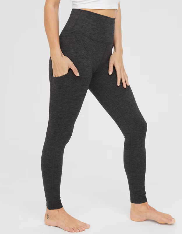 OFFLINE By Aerie The Hugger High Waisted Pocket Legging | Aerie