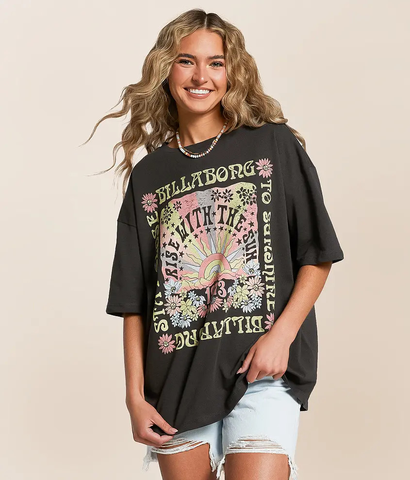 Groovy Sunrise Oversized T-Shirt | Buckle