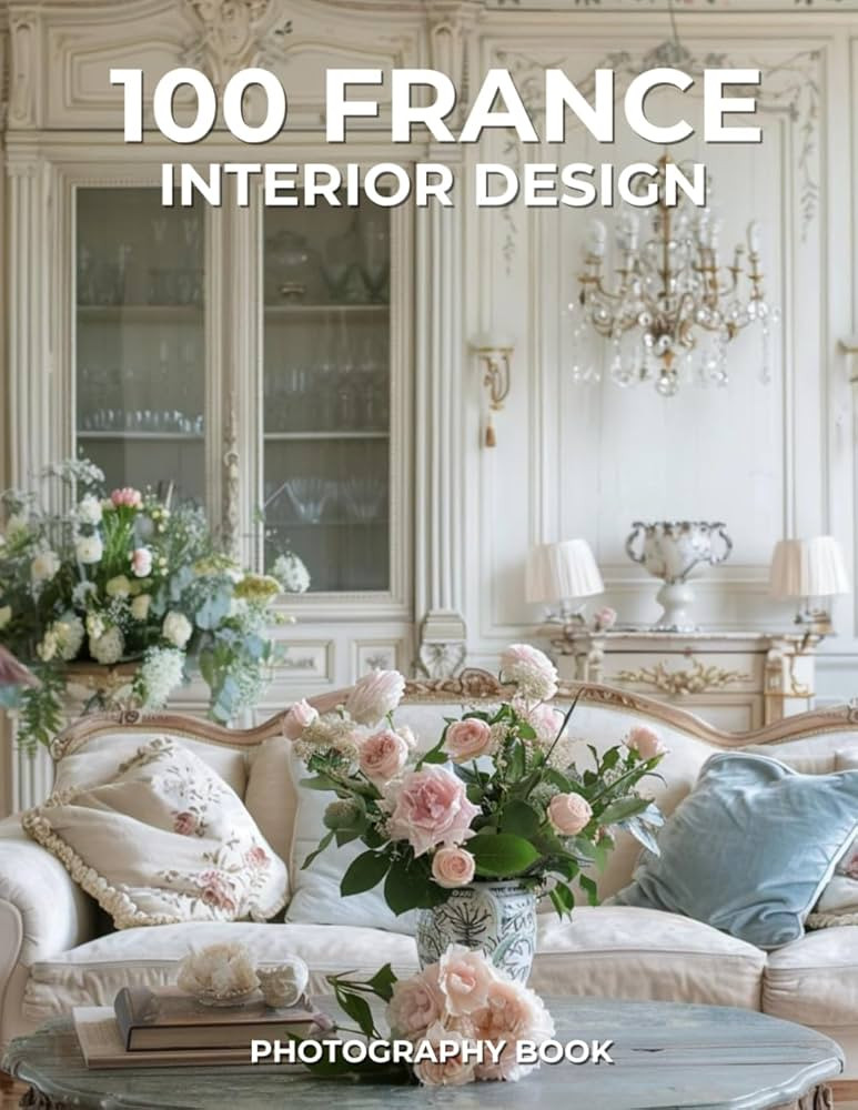 100 France Interior Design Photography Book: A Stunning Collection of Elegant & Timeless French I... | Amazon (US)