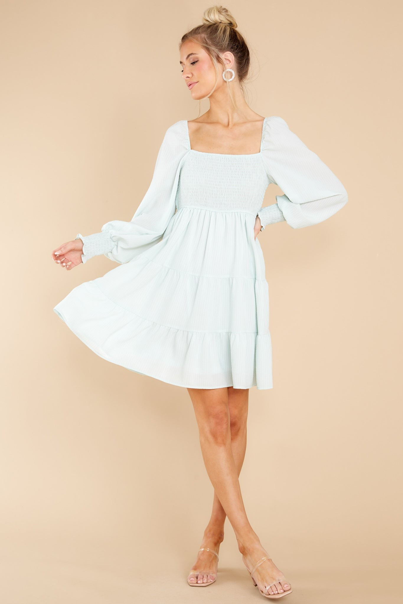 When The Sun Comes Out Mint Dress | Red Dress 