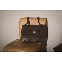 Brown Retro Bag, Women Casual Handbag, Messenger Purse | Etsy (US)