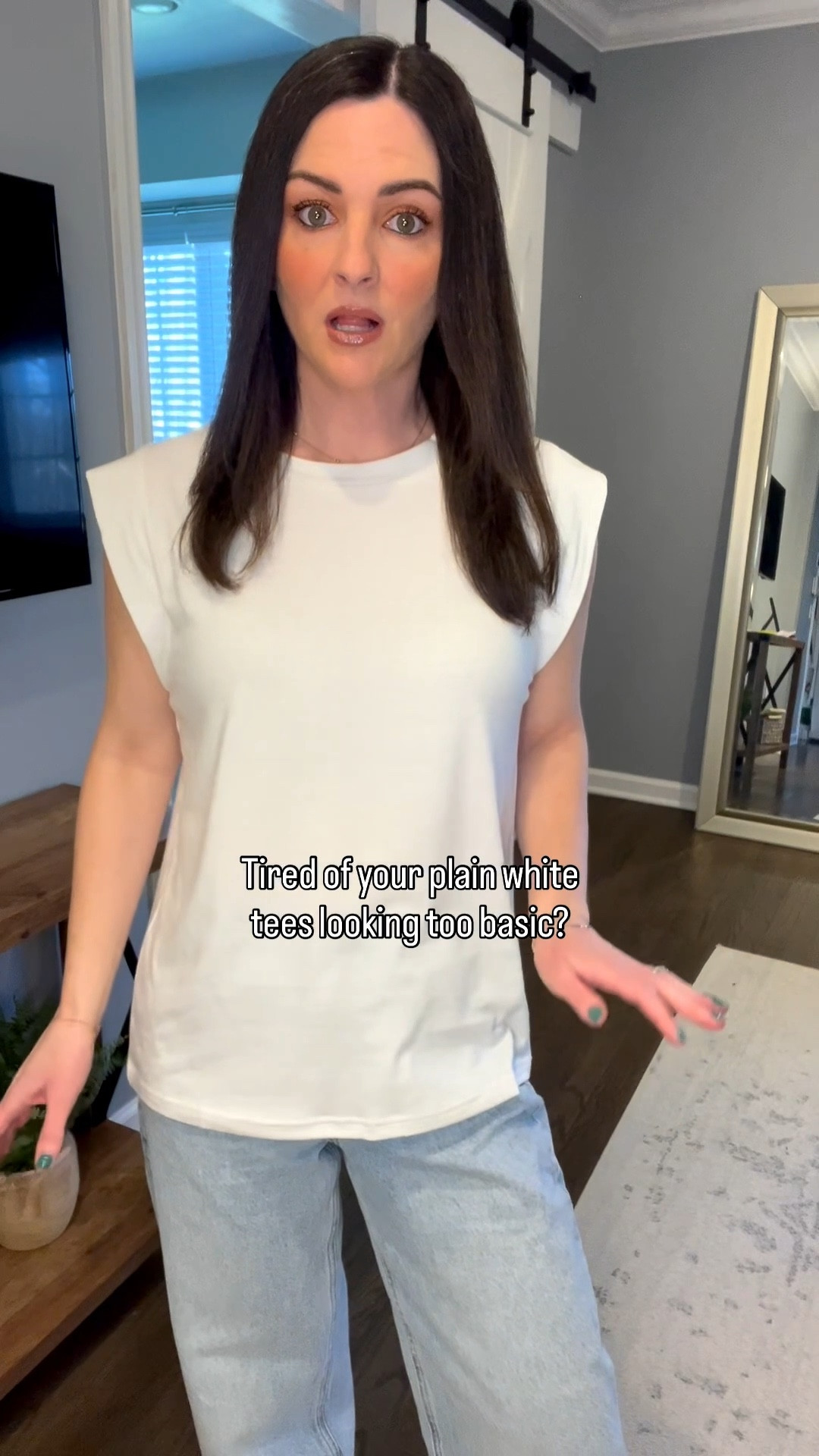 Closet cleanout turned outfit inspo 🤍 I almost got rid of this basic white tee, but a few simple styling tricks made it feel brand new. I tucked it into light wash denim, added a belt, sunglasses, and a chic bag—proof that basics can be anything but boring.



If you’re searching for spring outfit ideas, casual everyday outfits, how to style a basic white t-shirt, denim outfit inspo, or easy outfit styling tips—this is your sign to shop your closet first ✨



#springoutfits #outfitinspo #stylingtips #howtostyle #basicoutfit #closetcleanout #capsulewardrobe #everydayoutfit #casualstyle #denimoutfit #whitetshirt #wardrobestaples #effortlessstyle #ootd #amazonfashion #walmartfashion #walmartfinds #walmartdeals #walmartstyle #walmartoutfit

#LTKgrwm #LTKmomlife #LTKootd