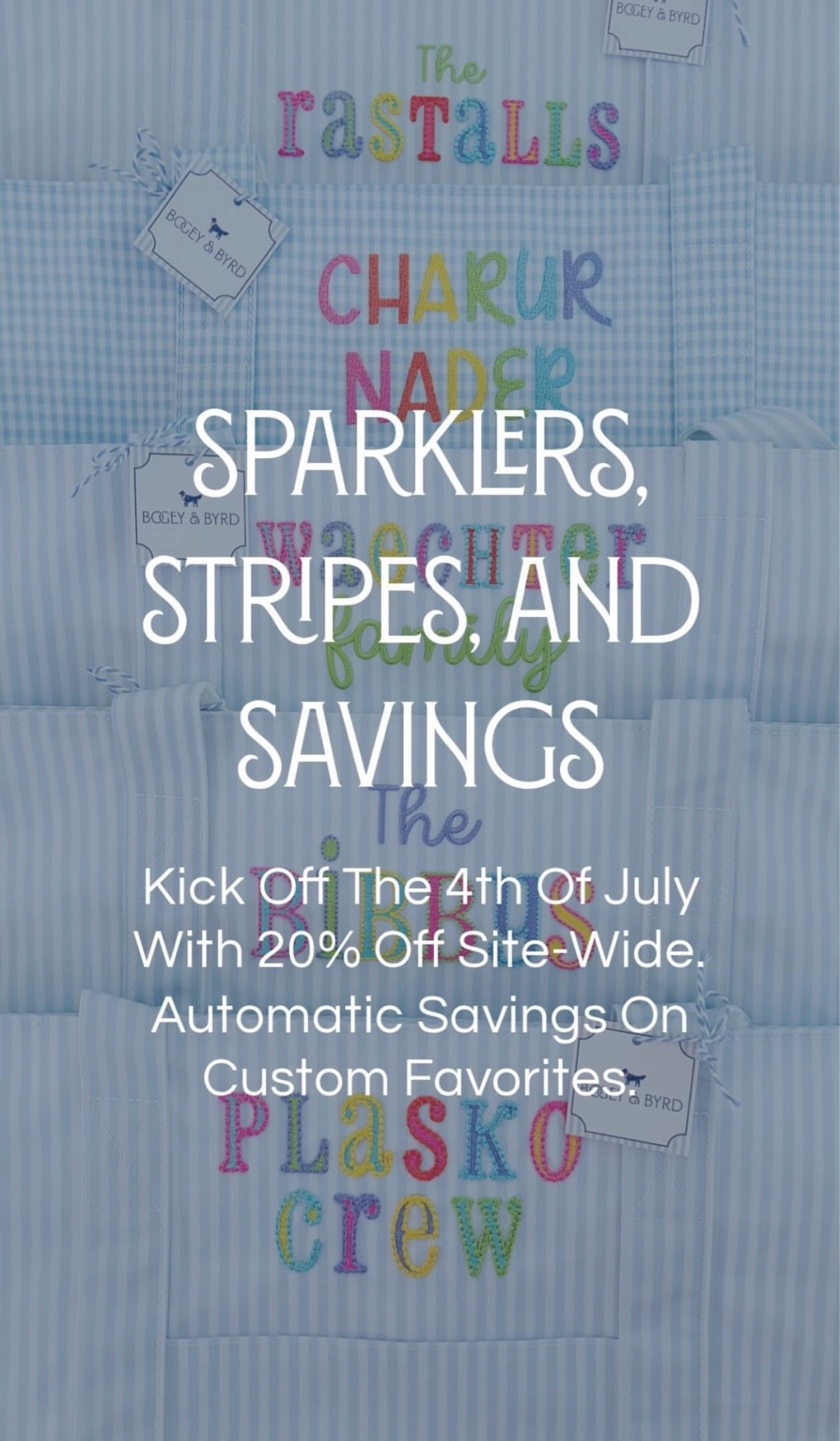 20% OFF PERSONALIZED FAVORITES LIKE TRVL + more✨🩷

One of the biggest sales of the year is officially live!!! Take 20% off SITEWIDE🎉🎉🎉

Whether you're stocking up on personalized summer essentials, grab-and-go travel bags, or planning ahead for back-to-school, now is the perfect time to clear your wishlist and grab some items you’ve been eyeing 👀🩵🌸✨

No code needed-the 20% discount is automatically applied right in your cart 🎉

#trvl #trvlroadie #roadie #trvltote #tote #totebag #summerbag #beachbag #poolbag #momlife #momstyle #ladies #ladiesgifts #giftideas #gifts #giftguide #personalized #personalizedgift #personalizedbag #custom #customgift #summer #summerstyle #mdw #memorialday #embroidery #embroidered #monogram #embroideredname #kids #kid #kidsstyle #kidstyle #kidsclothes #kidsoutfits #toddlers #toddler #toddlerstyle #toddlersstyle #toddlerclothes #toddleroutfits #toddlerfashion #baby #babyclothes #babystyle #babyfashion #boy #boyclothes #boystyle #girl #girlclothes #girlstyle #bows #pink #grandmillenial #grandmillenialstyle #preppy #preppystyle #classic #classicstyle #shopsmall #smallbusiness #sale #salealert #majorsale #deal #dealoftheday

#LTKSaleAlert #LTKmomlife #LTKKids