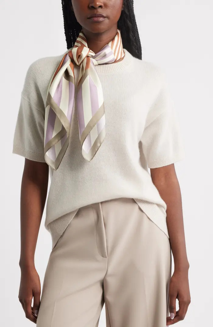 Nordstrom String Square Silk Scarf | Nordstrom | Nordstrom