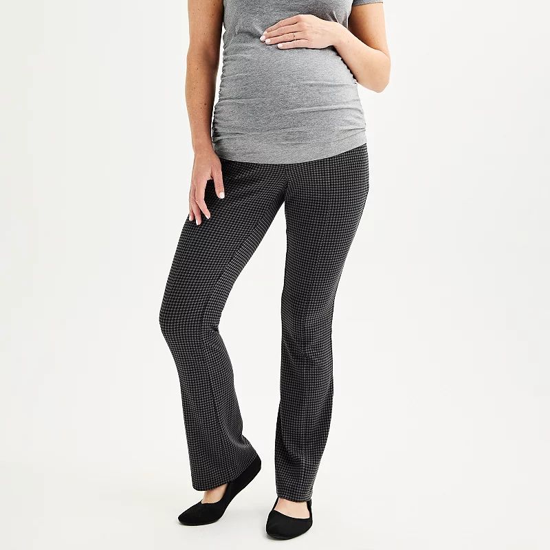 Maternity Sonoma Goods For Life® Over-The-Belly Ponte Pants | Kohl's