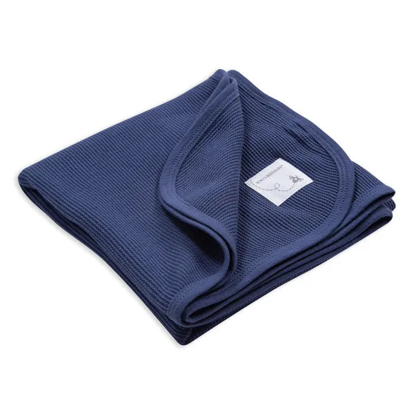 Waffle Organic Cotton Baby Receiving Blanket | Burts Bees Baby