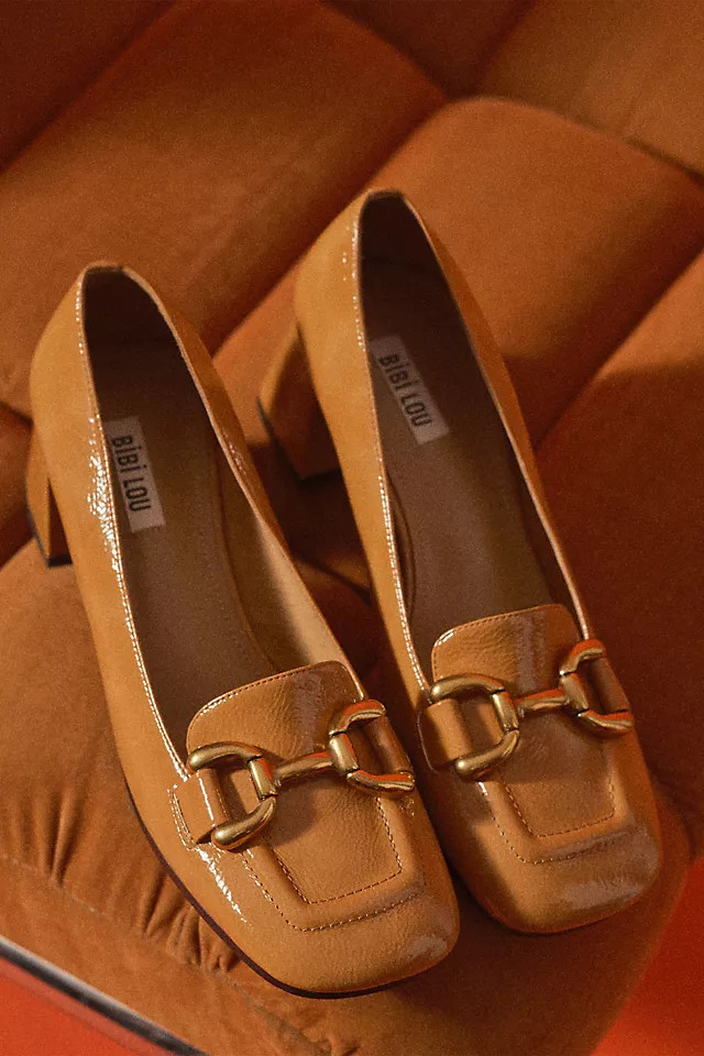 Bibi Lou Valencia Patent Leather Heels | Anthropologie (US)