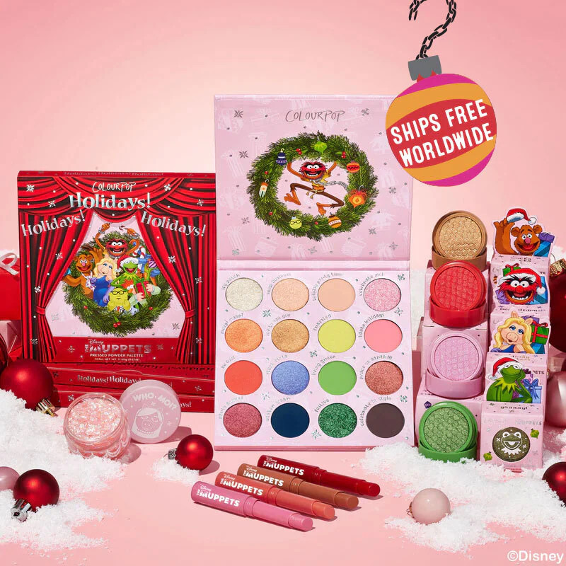Disney The Muppets and ColourPop Holiday Collection | Colourpop