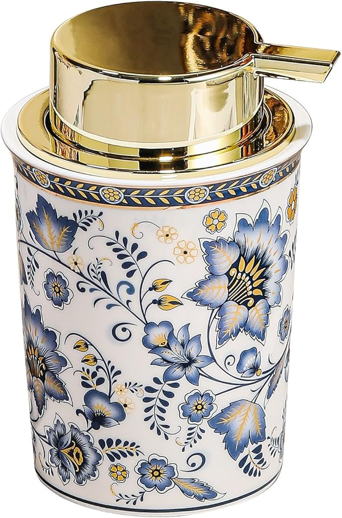 ACMLIFE Foaming Hand Soap Dispenser, Ceramic Refillable Soap Dispenser for Bathroom, 8.8 oz | Amazon (US)