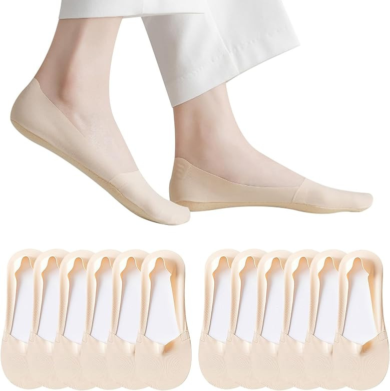 Caudblor Thin No Show Socks Low Cut Liner | Amazon (US)