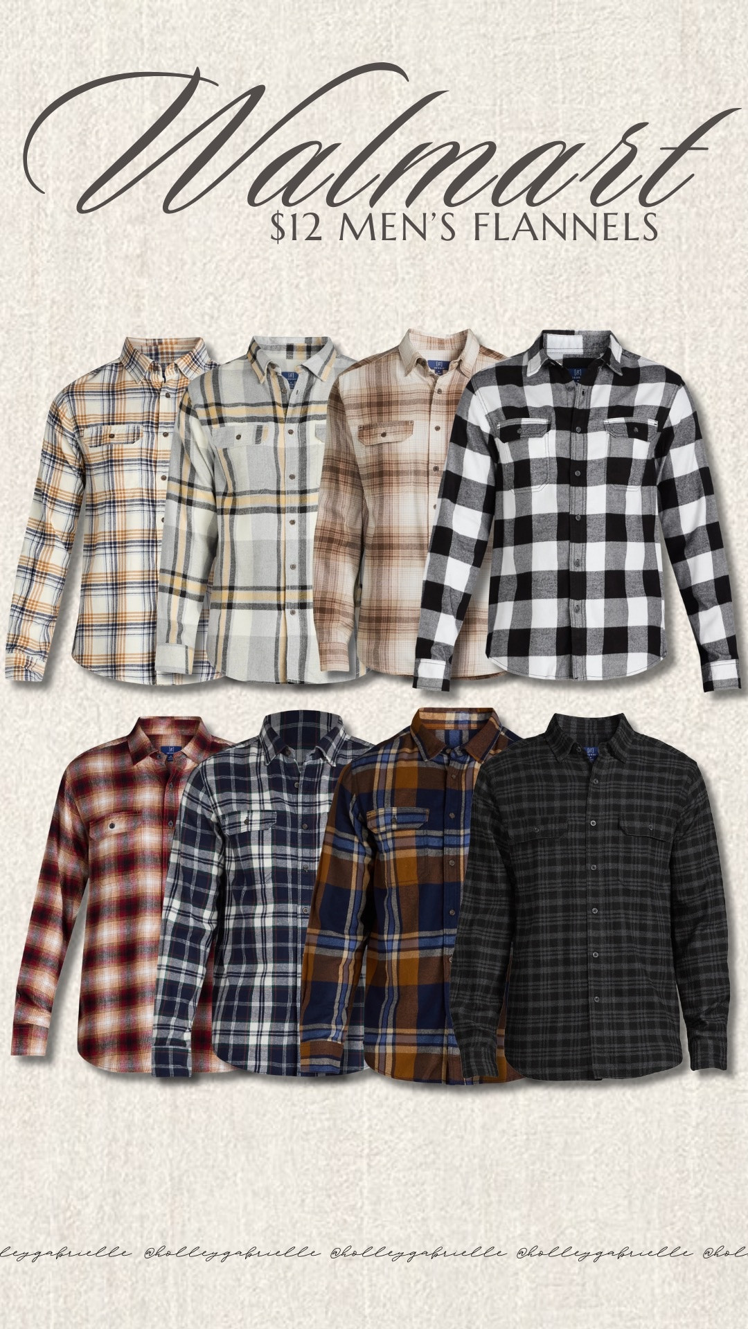Some of JDs faves for fall / cooler temps from @walmart 🙌🏽✨ he has this $12 flannel in 5 colors from last year & LOVES IT! Sizing runs XS - 3XLT! JD prefers the L! + these jeans for work / dressing up or down! All of his work pants are Walmart! Great staples for the season🍂

@walmartfashion #walmartpartner #walmartfashion #liketkit / for him / flannels / mens fashion / gift idea / Walmart finds / Holley Gabrielle 

#LTKGiftGuide #LTKFindsUnder50 #LTKStyleTip