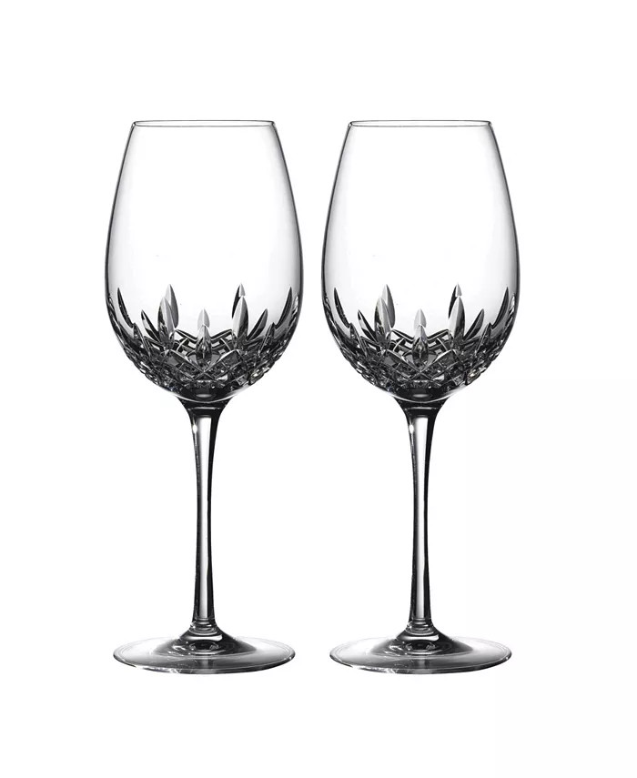 Lismore Essence Goblet 19 oz, Set of 2 | Macy's