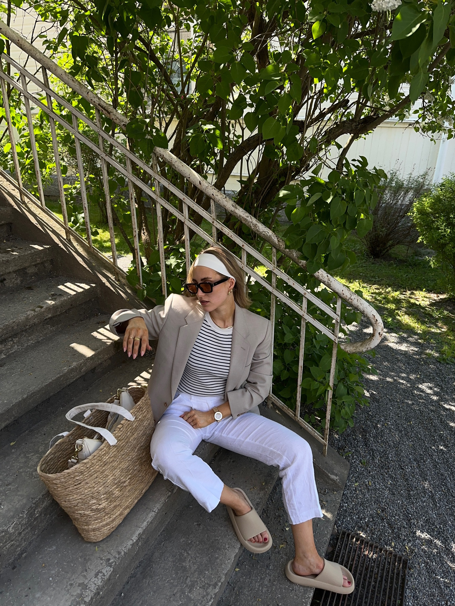 Scandinavian Office Outfit for Summer time! All linen and neutral colors 

#LTKeurope #LTKstyletip #LTKworkwear