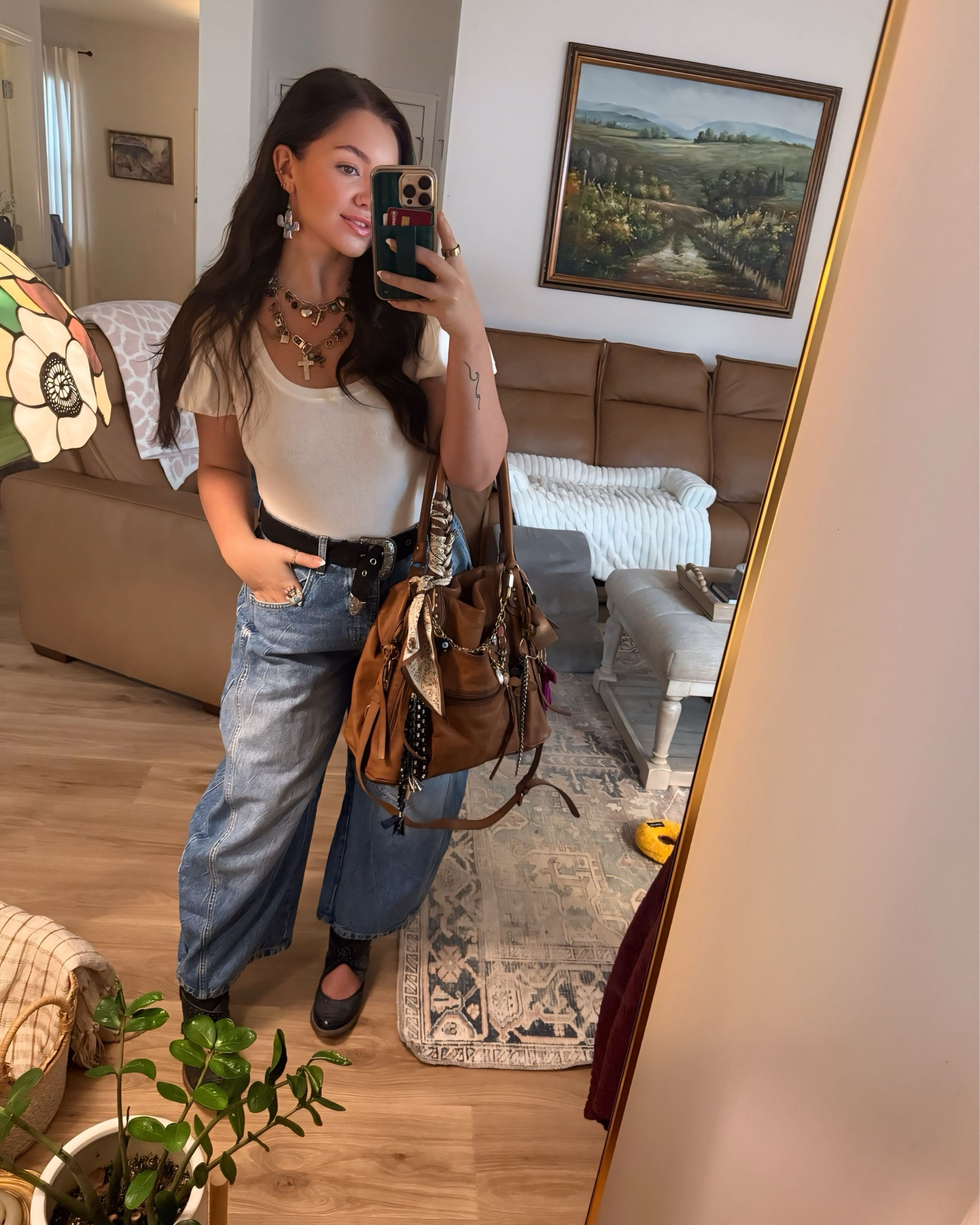 It’s giving free people magazine 🤪 These barrels are INSANE! Wearing a 29 but I have a little too much room. Will prob size down to a 28 next time! 

My body suit is a sold out FP style but I have linked some similar styles from Amazon. 🤎

#LTKootd #LTKgrwm #LTKBeauty